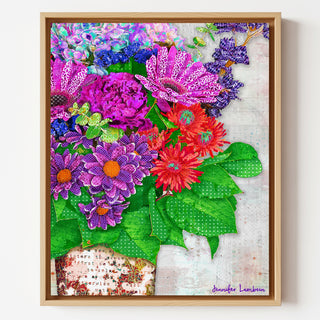 You Deserve Wildflowers Art Print