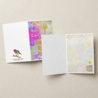 You Deserve Cake Greeting Card
