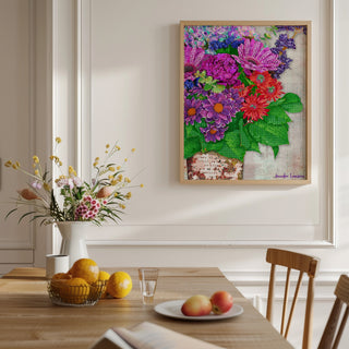 You Deserve Wildflowers Art Print
