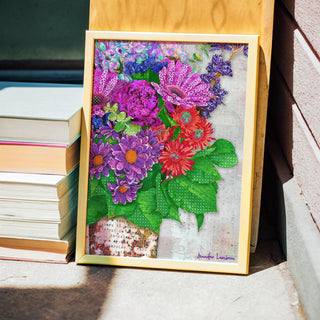 You Deserve Wildflowers Art Print