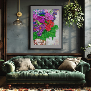You Deserve Wildflowers Art Print