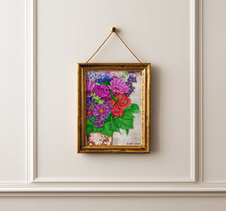 You Deserve Wildflowers Art Print