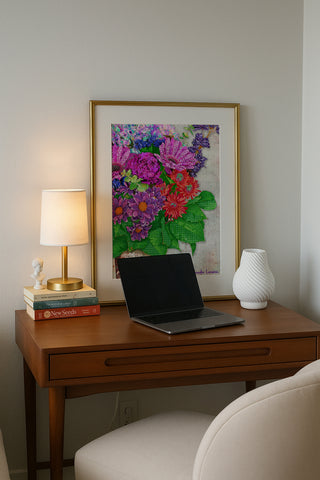 You Deserve Wildflowers Art Print