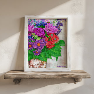 You Deserve Wildflowers Art Print