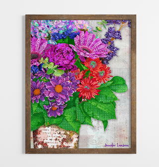 You Deserve Wildflowers Art Print