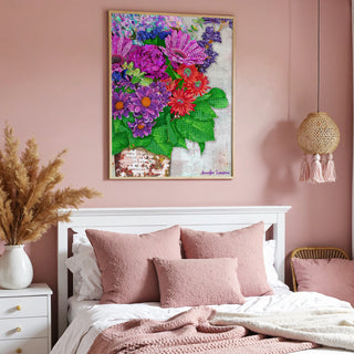 You Deserve Wildflowers Art Print