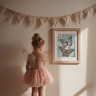 Your Wings Butterflies Art Print