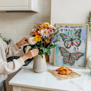 Your Wings Butterflies Art Print